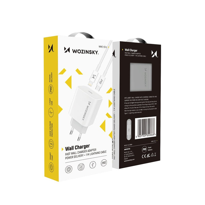 Мрежово зарядно Wozinsky с EU USB - C Power