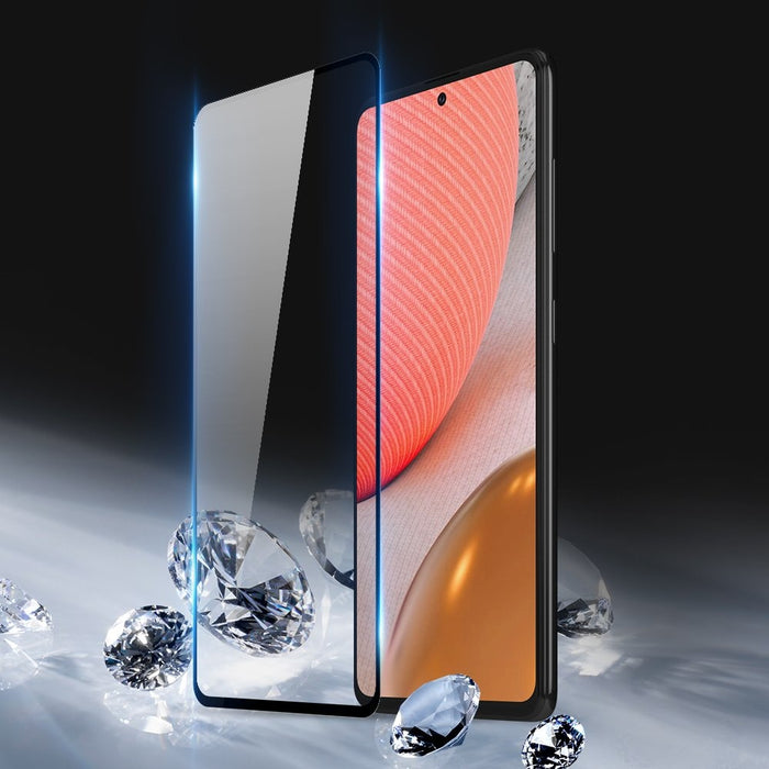 Протектор Dux Ducis 9D Tempered Glass Tough, за Samsung Galaxy A72 4G, Черен