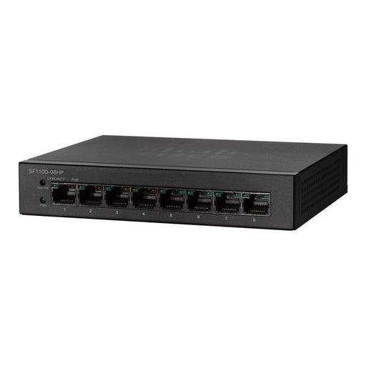 Комутатор Cisco SF110D - 08 8 - Port 10/100 Desktop Switch