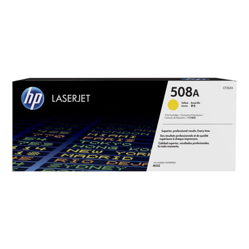 Тонер HP 508A original Toner cartridge CF362A yellow