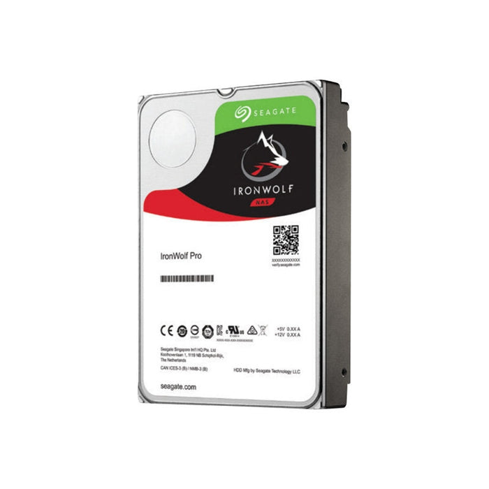 Вътрешен HDD SEAGATE Ironwolf PRO Enterprise NAS HDD 8TB 7200rpm 6Gb/s SATA 256MB cache 8.9cm 3.5inch 24x7 for NAS & RAID Rackmount Systeme BLK