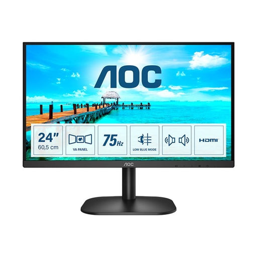 AOC 24B2XDAM 23.8inch VA monitor with vivid colors HDMI VGA