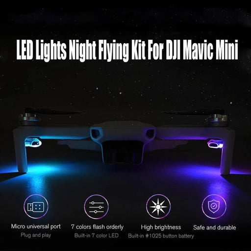 7 цвята Нощни светлини за DJI Mavic Mini/Mini 2