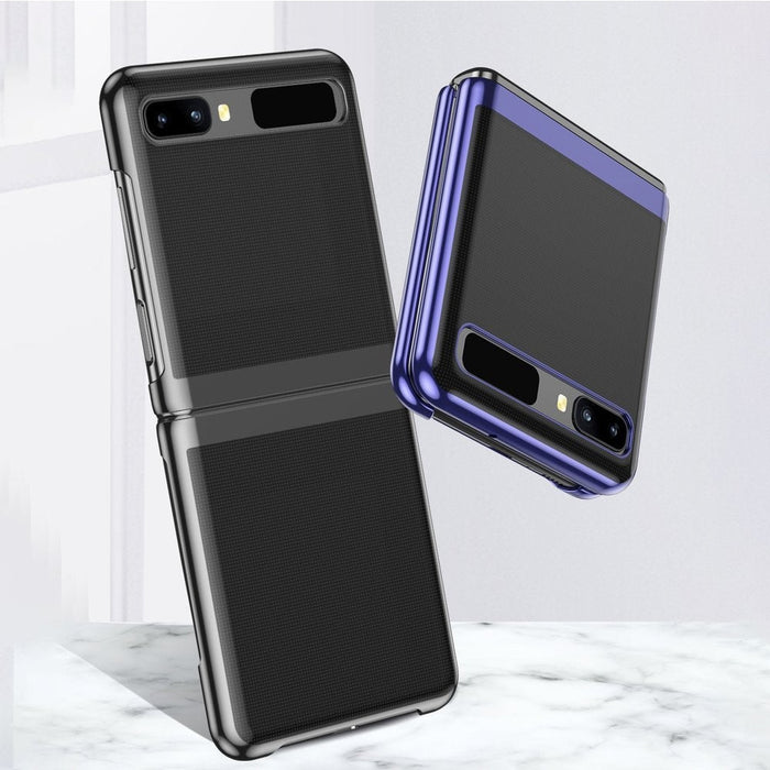 Калъф за телефон Plating Case Samsung Galaxy Z Flip розов