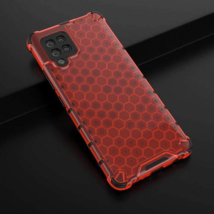 Калъф Honeycomb Case armor за Samsung Galaxy A42 5G червен