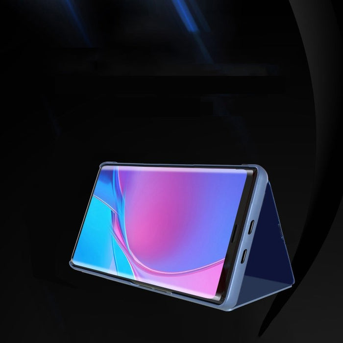 Калъф за телефон Clear View Case за Xiaomi Redmi K40 Pro+/ K40 Pro/ K40/ Poco F3, син