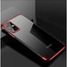 Калъф Clear Color Case за Samsung Galaxy A72 4G червен