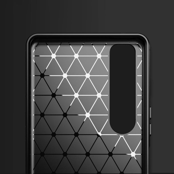 Кейс от TPU материал HQWear за Sony Xperia 1 III, Черен