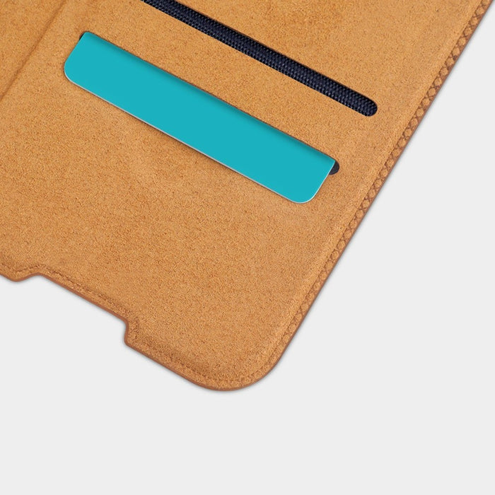 Калъф Nillkin Qin original leather за OnePlus 9 черен