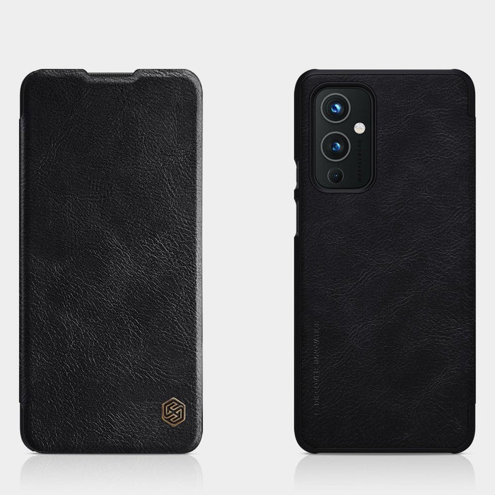 Калъф Nillkin Qin original leather за OnePlus 9 черен