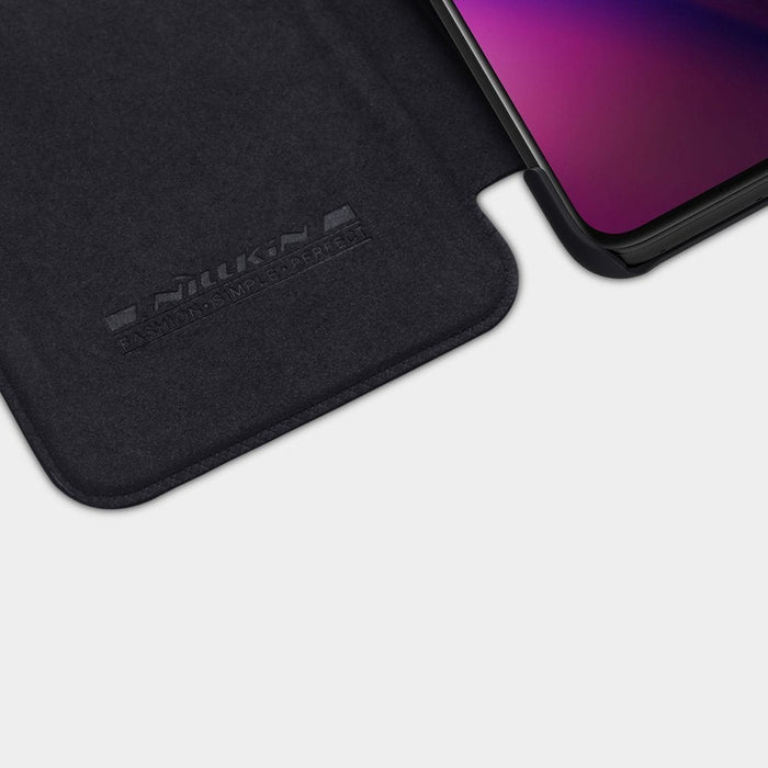 Калъф Nillkin Qin original leather за OnePlus 9 черен