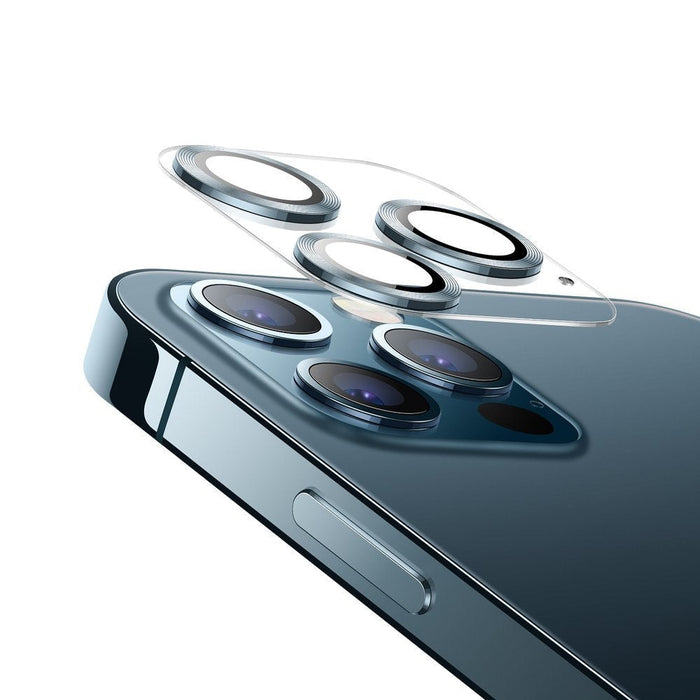 Протектор от закалено стъкло за камера Joyroom Shining Series за Apple iPhone 12 Mini, Черен