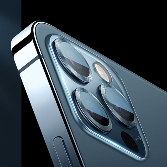 Протектор от закалено стъкло за камера Joyroom Shining Series за Apple iPhone 12, Червен