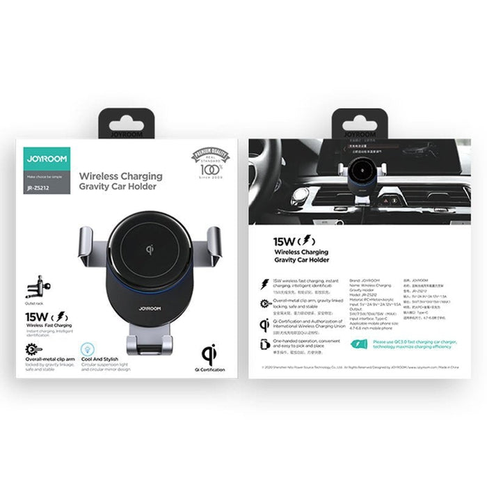 Поставка за кола Joyroom JR - ZS212 Qi