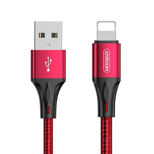 Кабел Joyroom S - 0230N1 USB към Lightning 3A 0.2m червен