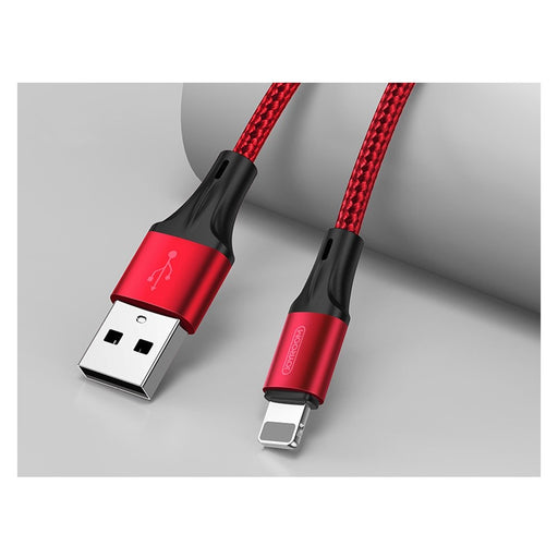 Кабел Joyroom S - 0230N1 USB към Lightning 3A 0.2m червен