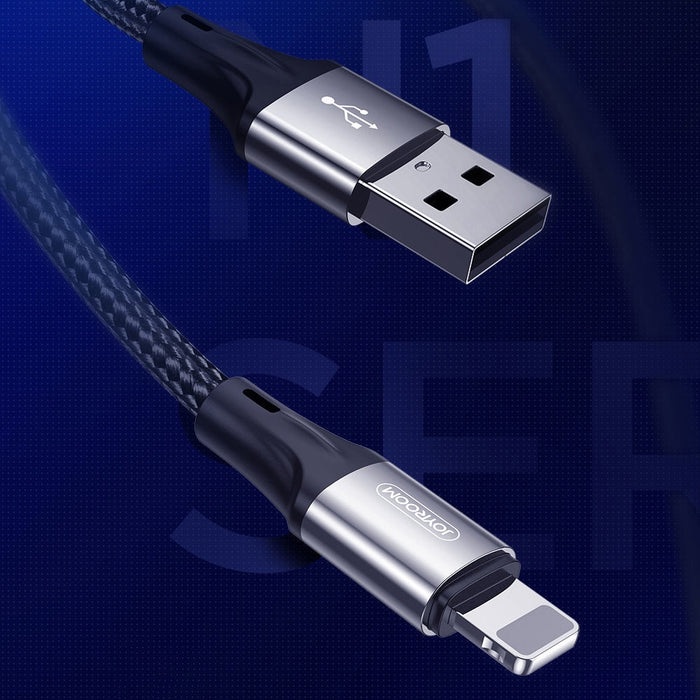 Кабел Joyroom S - 1030N1 USB към Lightning 3A 1m червен