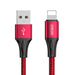 Кабел Joyroom S - 1030N1 USB към Lightning 3A 1m червен