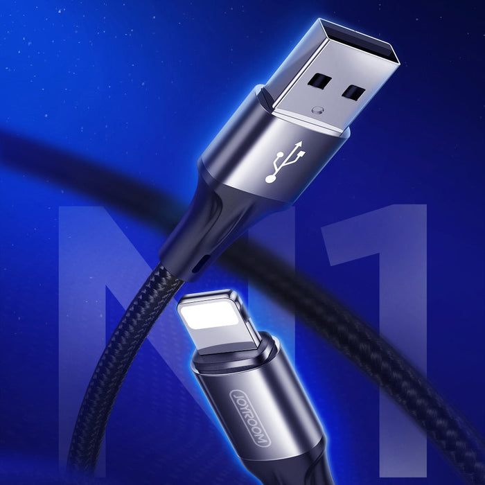 Кабел Joyroom S - 1030N1 USB към Lightning 3A 1m червен