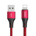 Кабел Joyroom S - 1530N1 USB към Lightning 3A 1.5m червен