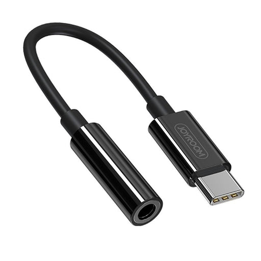 Адаптер Joyroom SH - C1 3.5mm жак към USB - C черен