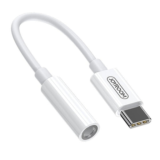 Адаптер Joyroom SH - C1 3.5mm mini jack към USB - C бял