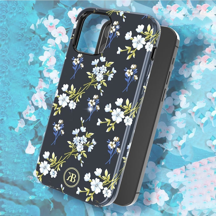 Калъф Kingxbar Blossom с Swarovski iPhone 12 Pro Max цветен