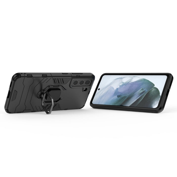 Кейс Ring Armor Kickstand за Samsung Galaxy S21 FE черен