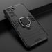 Кейс Ring Armor Kickstand за Samsung Galaxy S21 FE син