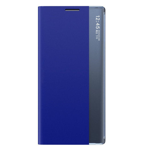 Калъф Sleep Case Bookcase за Samsung Galaxy S21 FE син