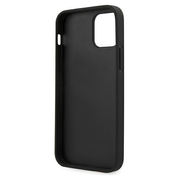 Предпазен калъф BMW BMHCP12SSLLNA Leather Hot Stamp за iPhone 12 Mini, Navy