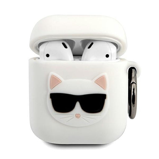 Калъф Karl Lagerfeld KLACA2SILCHWH Silicone Choupette