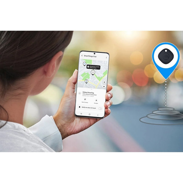 Bluetooth тракер Samsung Galaxy SmartTag Черен