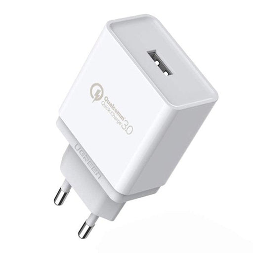 Зарядно USB Ugreen Quick Charge 3.0 18W 3A Бял