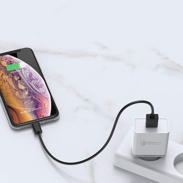 Зарядно USB Ugreen Quick Charge 3.0 18W 3A Бял