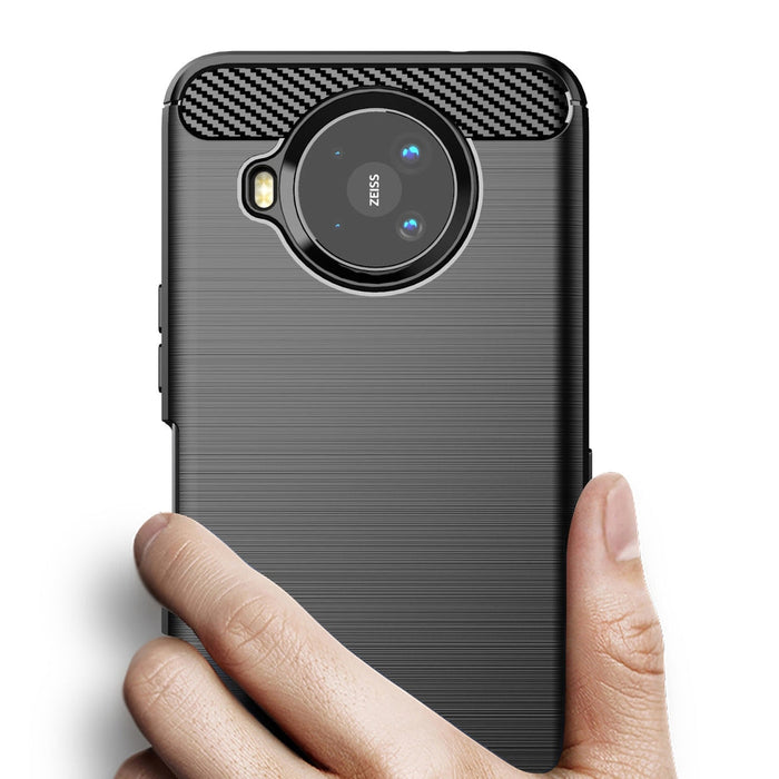Кейс от TPU материал HQWearза Nokia 8.3 5G , Черен