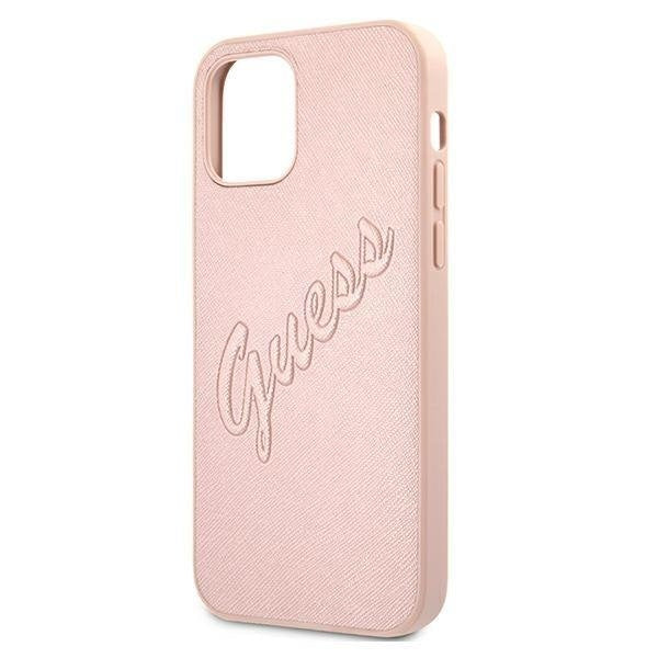 Калъф Guess Saffiano Vintage Script за Apple iPhone