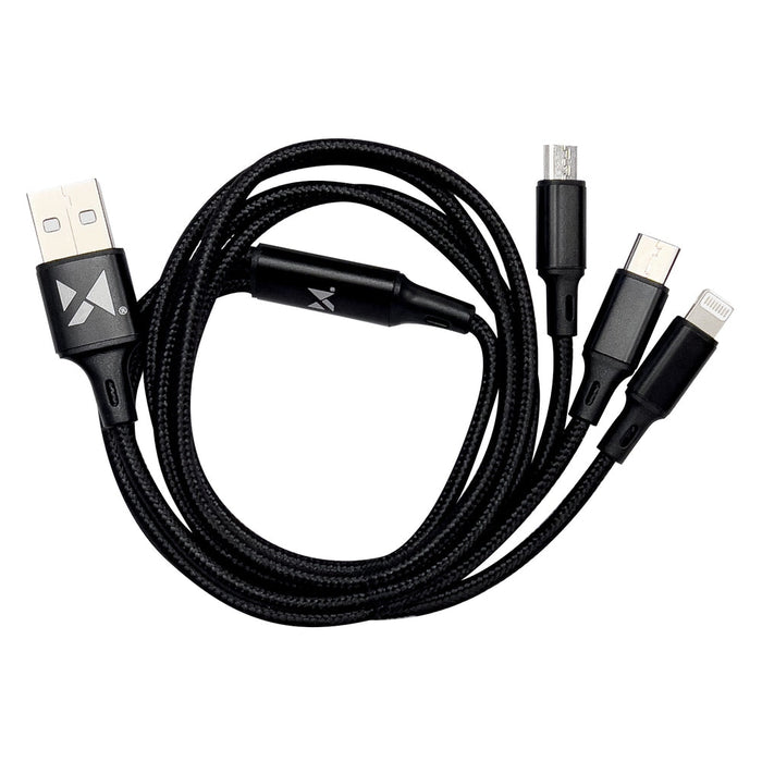 Кабел 3в1 Wozinsky USB към USB - C/ micro USB/