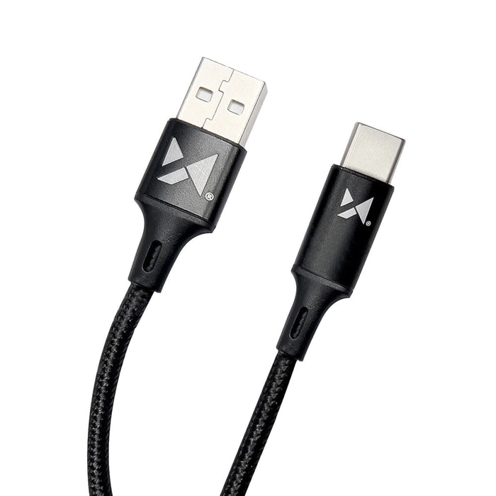 Кабел Wozinsky USB - USB - C 2.4A 1m Черен