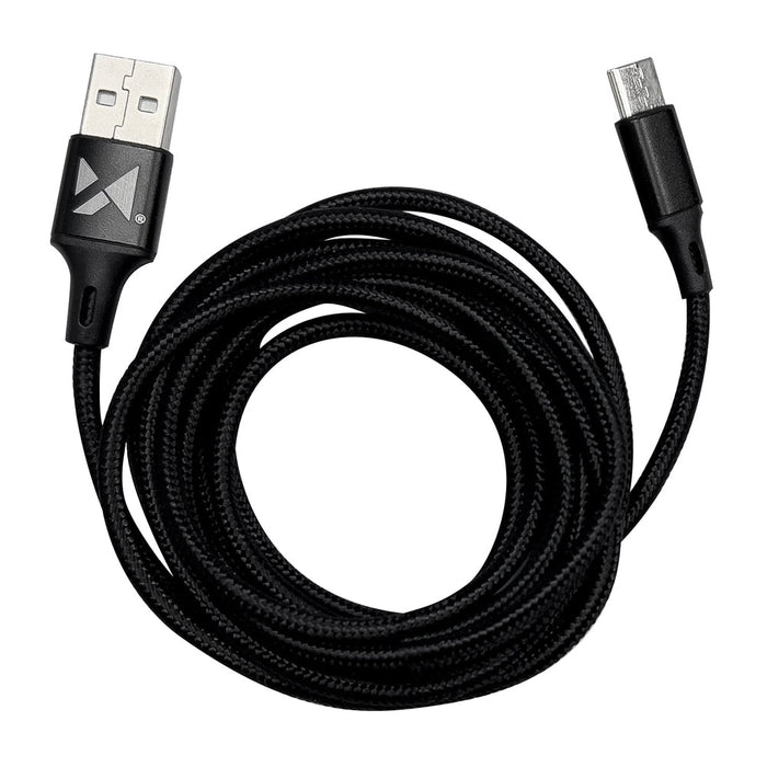 Кабел Wozinsky USB - USB - C 2.4A 1m Черен