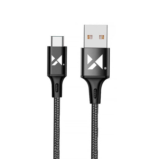 Кабел Wozinsky USB - USB - C 2.4A 1m Черен