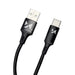 Кабел Wozinsky WUC - C2B USB към USB - C 2.4A 2m черен