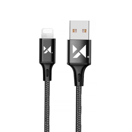 Кабел от USB към Lightning Wozinsky 2.4A 1m Черен