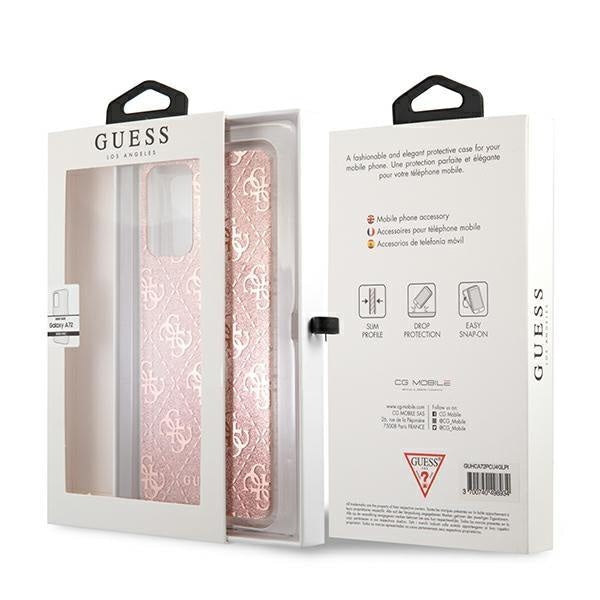 Калъф Guess GUHCA72PCU4GLPI hard case 4G Glitter за