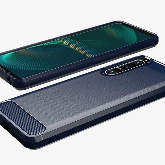 Кейс от TPU материал HQWear за Sony Xperia 5 III, Черен