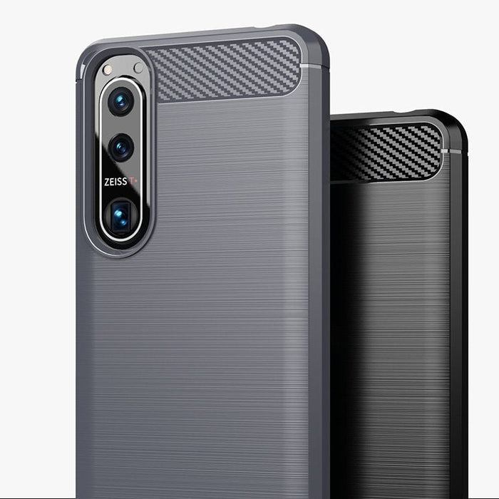 Кейс от TPU материал HQWear за Sony Xperia 5 III, Черен