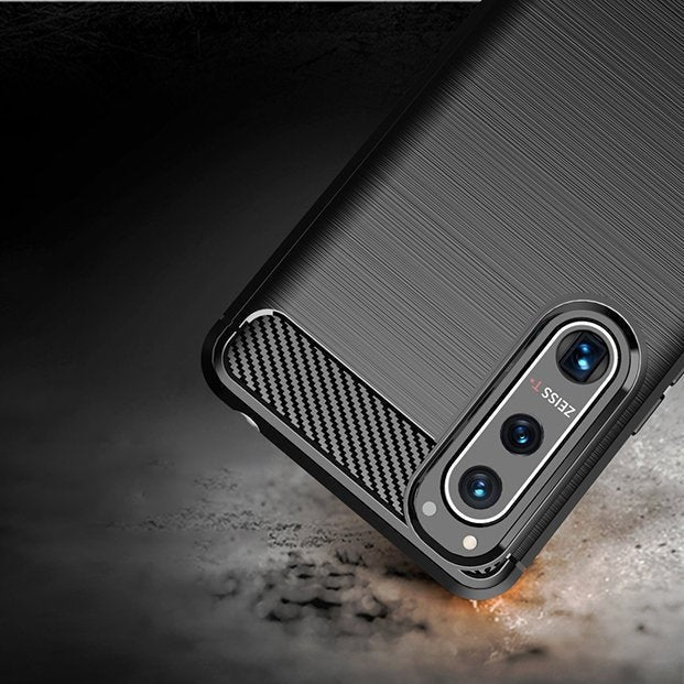 Кейс от TPU материал HQWear за Sony Xperia 5 III, Черен