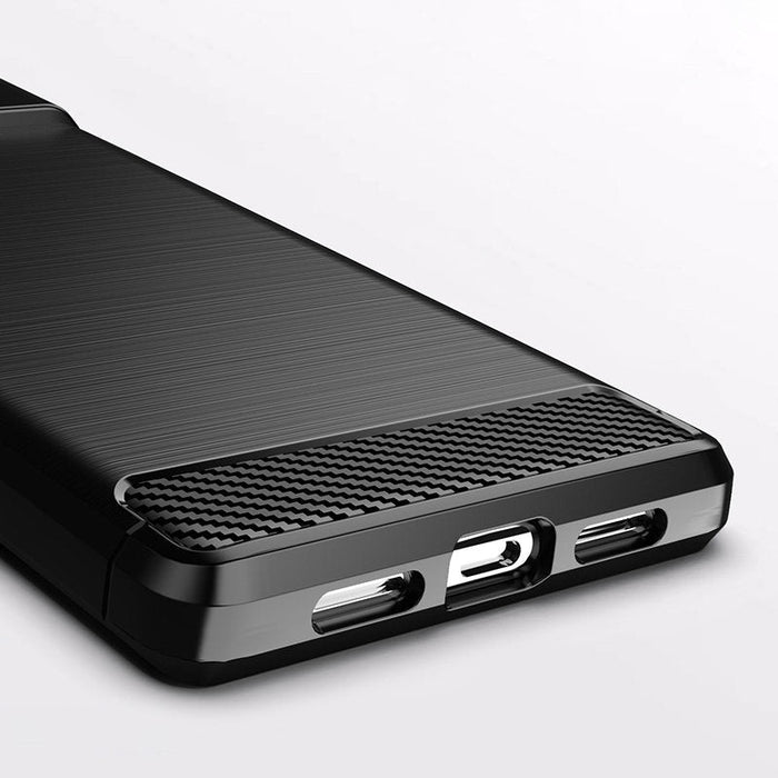 Carbon Case Гъвкав Кейс за Google Pixel 6 Pro black
