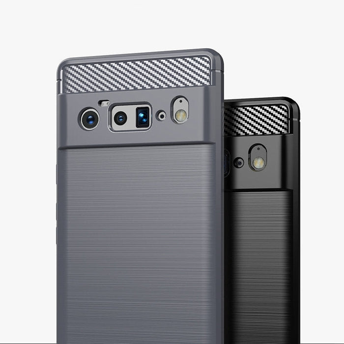 Carbon Case Гъвкав Кейс за Google Pixel 6 Pro black