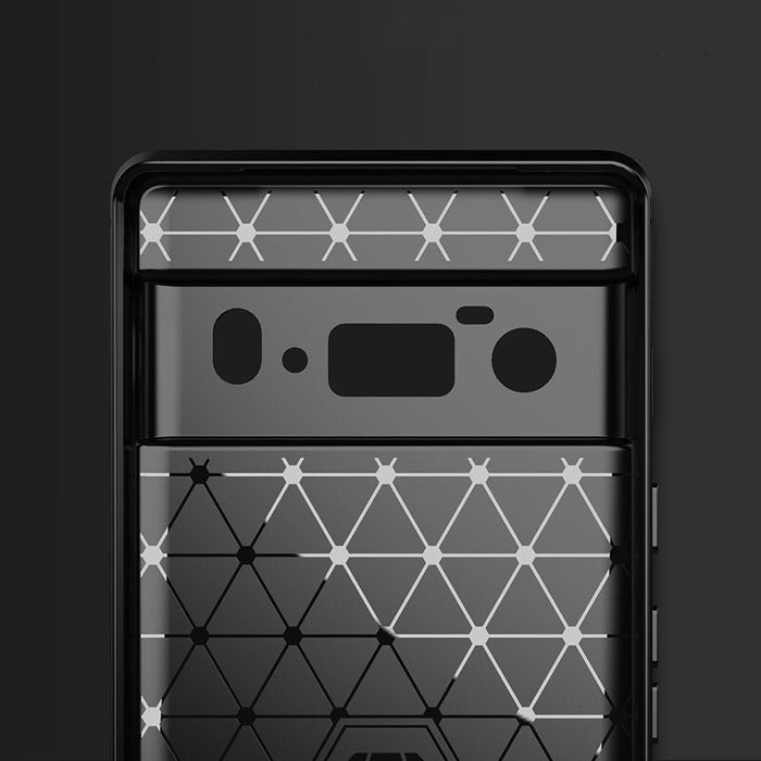 Carbon Case Гъвкав Кейс за Google Pixel 6 Pro black